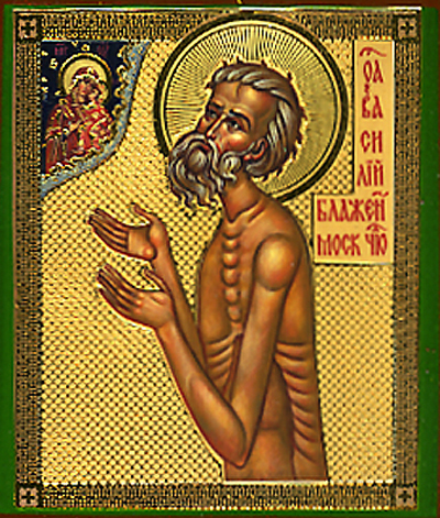 Saint Basile - Fou en Christ dans images sacrée basil-fool-for-christ